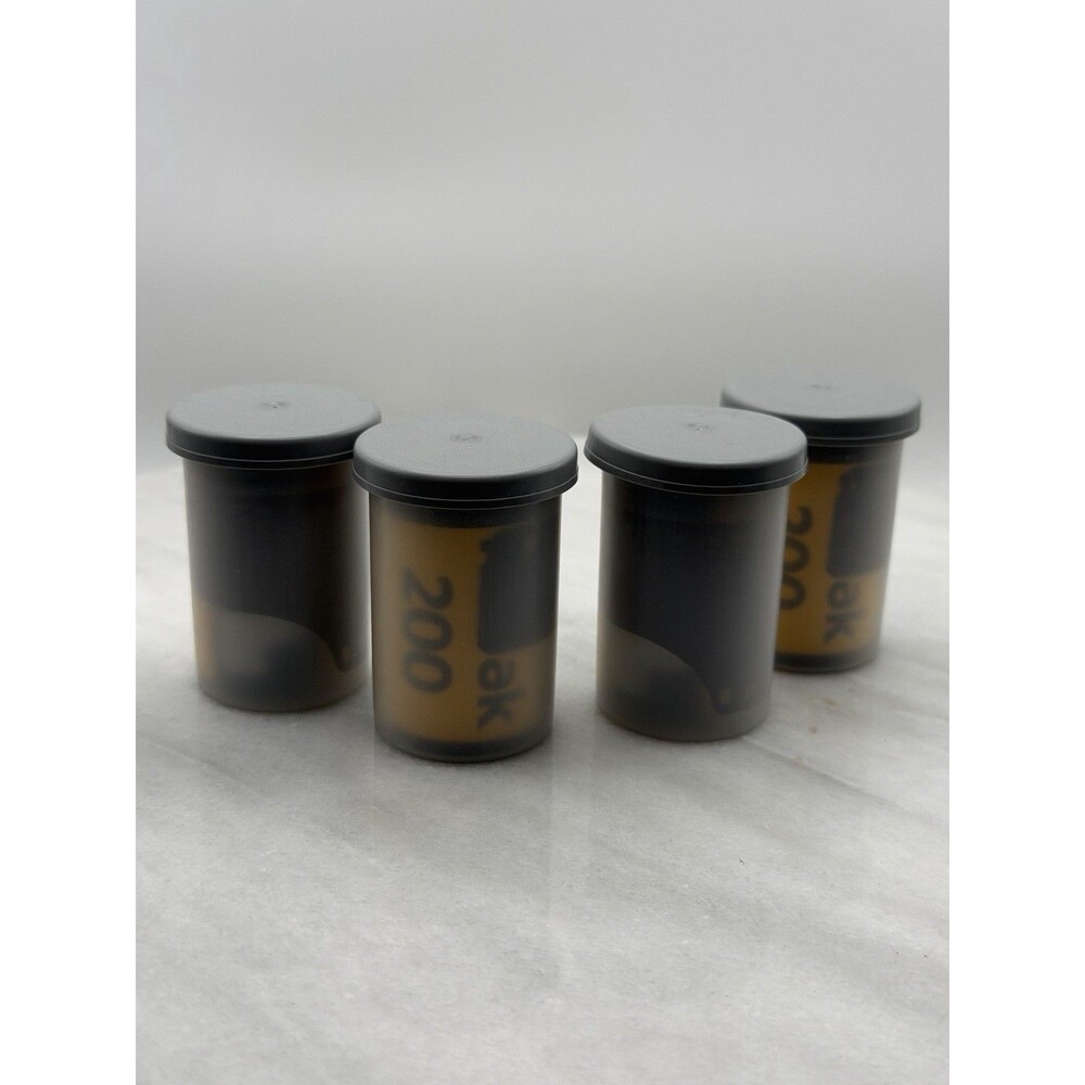 Lot of 4 Kodak 200 35mm Color Print Film 24 Exp C-41 Unexposed Rolls
